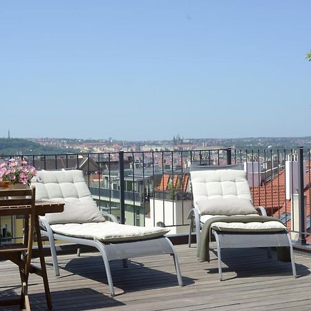 Luxury Penthouse Apartment Prag Exteriör bild