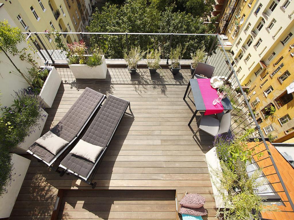 Luxury Penthouse Apartment Prag Rum bild