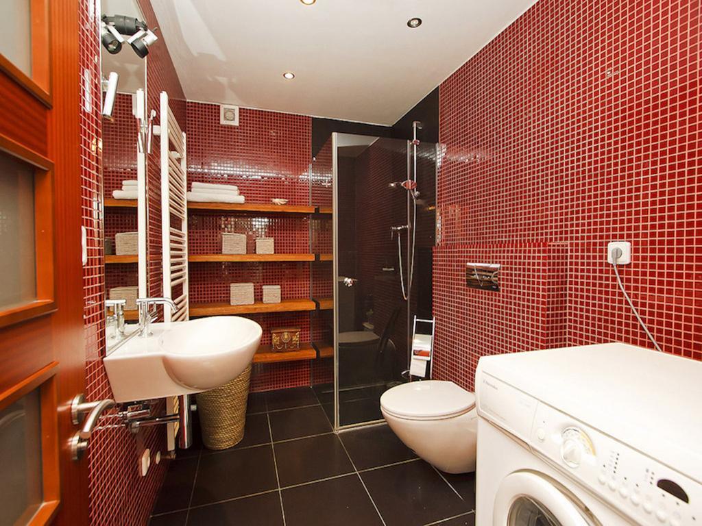 Luxury Penthouse Apartment Prag Rum bild
