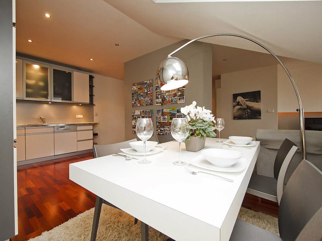 Luxury Penthouse Apartment Prag Rum bild