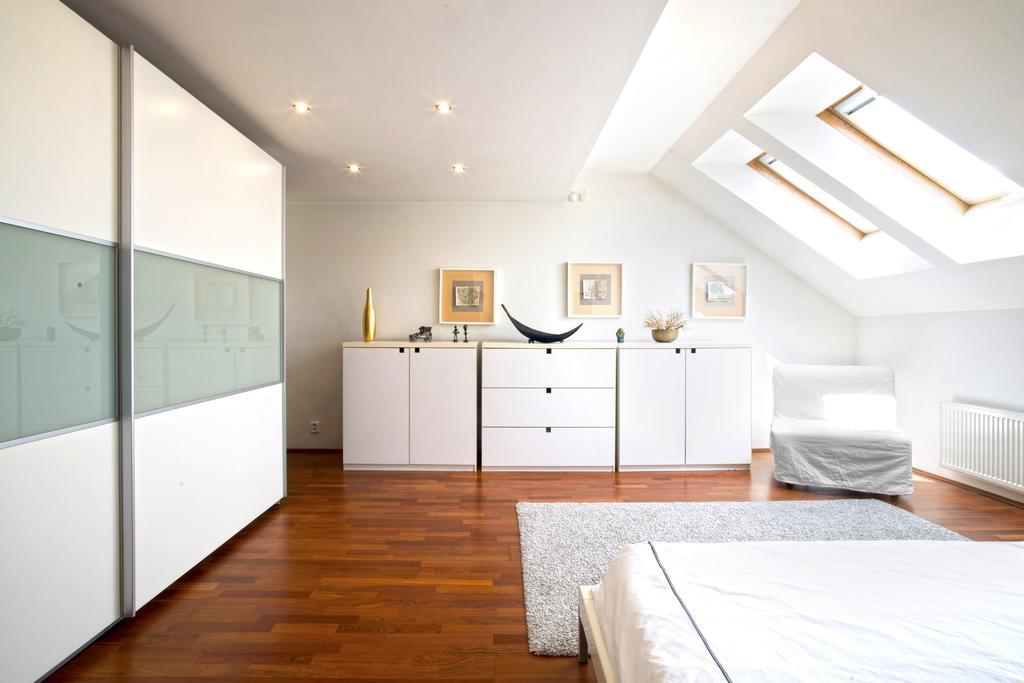 Luxury Penthouse Apartment Prag Exteriör bild